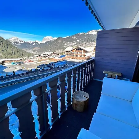 Cosy Duplex In Chatel Centre With Indoor Parking Exterior photo