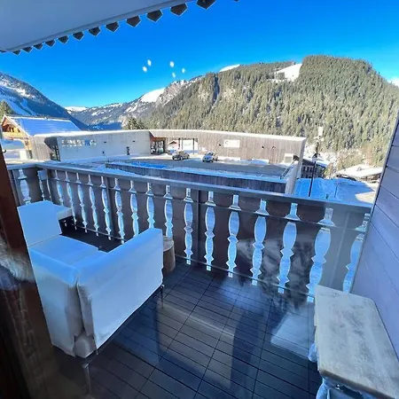 Cosy Duplex In Chatel Centre With Indoor Parking Exterior photo